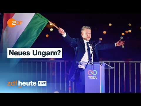 Hungarian defeats Orbán: What the change of power in Hungary and the EU will change | ZDFheute live