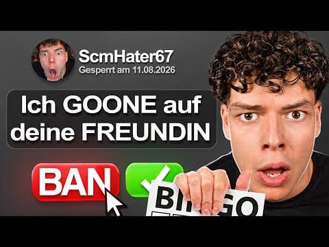 Entbannungsanträge, aber Ich mache ein Bingo…
