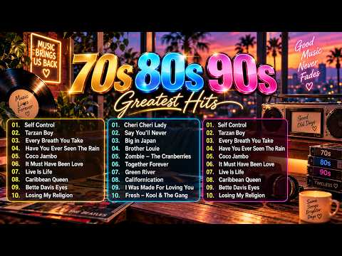 80s Music Legends ❤️ Tears for Fears, Madonna, Cyndi Lauper, Modern Talking & Michael Jackson 🎶