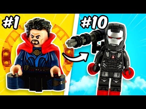 1 MINUTE LEGO MARVEL BUILDS...