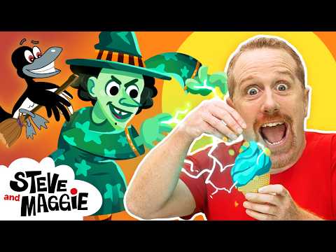 Monster Ice Cream Van for Kids with Steve and Maggie | Scream for Ice Cream!