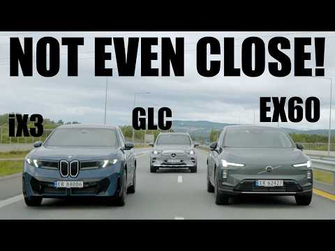 I Tested These EVs at 120 km/h… SHOCKING RESULTS | BMW iX3 vs Mercedes GLC vs Volvo EX60 vs Xpeng G9