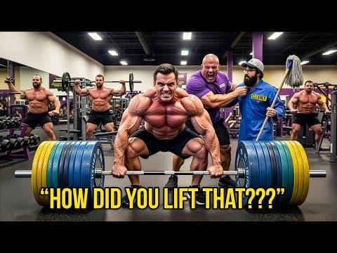Anatoly’s Strongest Mop Lift EVER Left the Gym SPEECHLESS!!! Anatoly Gym Pranks