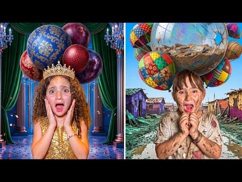 نايا وملك  ماريا وكتاليا وكل اليوتيوبرز عملو تحدي كتير قوي مين ربح ! 