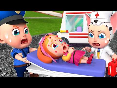 Wee-Woo! Rescue Team Is Coming! | Police Officer, Doctor Song🚑🚔 | Rosoo Nursery Rhymes