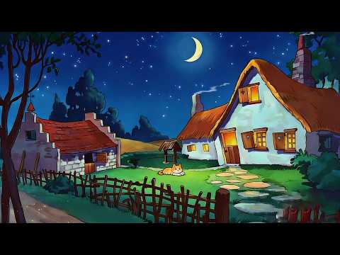 Step Into a Peaceful 1940s Autumn Night 🍂 | Soft Oldies Playing in Another Room | Relax & Unwind