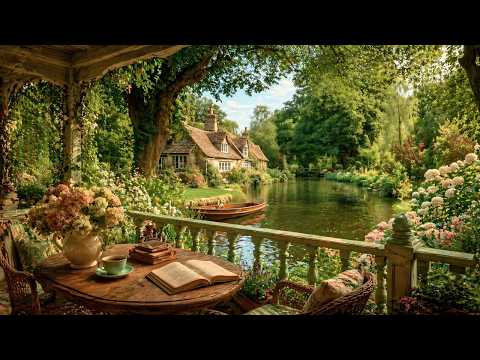 Cottage River Garden 🍃 Birdsong, Soft Water and Peaceful Outdoor Ambience
