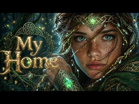 Gealach Thar na hAbhann | Mystical Celtic Harp & Flute Song