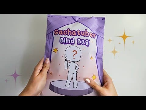 Popular Gachatuber Blind Bag ✨ (Guess which one) | + Tutorial