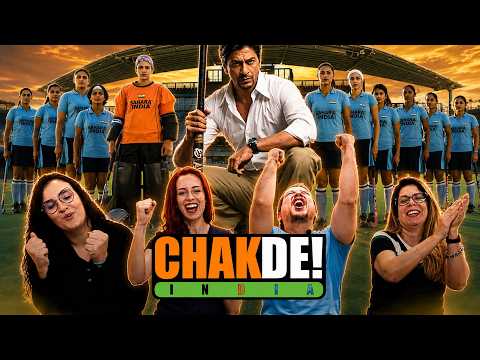 HE HAD ONE MISSION: BUILD A TEAM! 🏑 Chak De! India | Brazilians Reaction