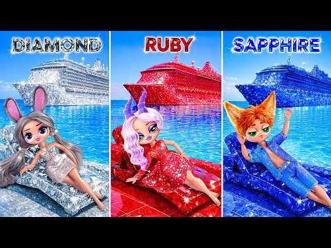 Zootopia 2 on the Diamond, Ruby & Sapphire Cruise! DIY Doll Vacation