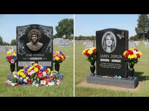 Graves of Iconic Rock Stars