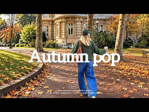 A cup of coffee & autumn vibes 🍁 Groove pop playlist that makes your steps lighter | Autumn pop pla