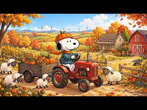 October Farm Ride 🚜🎃 | Feel-Good Jazz Music to Brighten Your Mood This Autumn