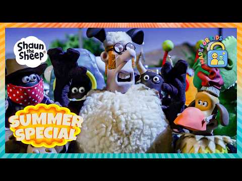 OUR CRAZY COSTUMES ARE MAKING THE FARMER SO HAPPY TODAY! 🎭🧑‍🌾🎉 | Shaun the Sheep USA