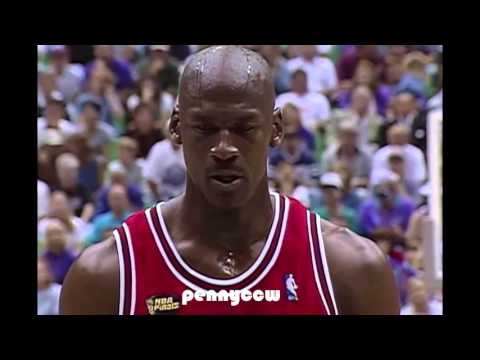 Michael Jordan last 3 minutes in his FINAL BULLS GAME vs Jazz (1998)