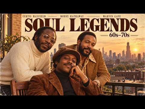 60s–70s Soul Legends | Curtis Mayfield, Donny Hathaway &amp; Marvin Gaye Inspired
