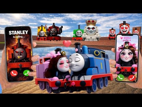Thomas Is Happy in Love, but the Scary Train Family Won’t Stop Chasing Him in GMOD | Freary Mod EP 6