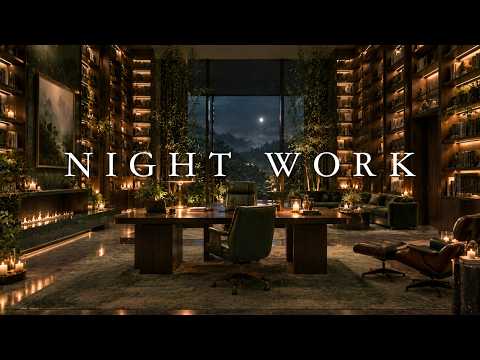 Midnight Library🕯️| Soft Melody for Deep Work