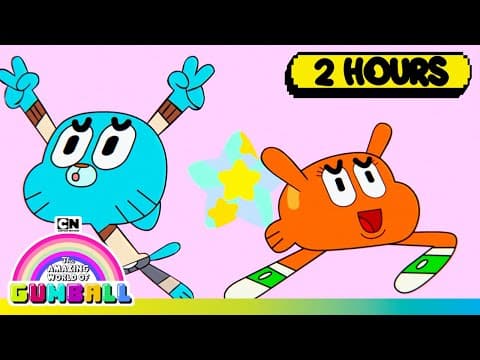 Two Hours of Gumball and Darwin Being Whacky! | Mega Compilation | Gumball | Cartoon Network