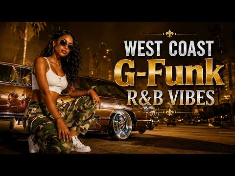 🌇 West Coast G-Funk R&B Vibes 🌴 Sunset Hits Different on Crenshaw | Smooth Cruise