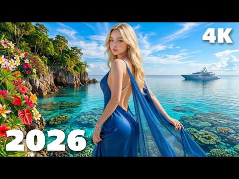 Deep House Summer Mix 2026 🌺 Tropical Beach Chill Vibes for Relaxing 4K UHD | House Vibes
