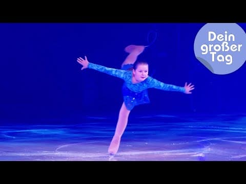 Auftritt bei Holiday on Ice - Katie beim Eiskunstlauf | Dein großer Tag