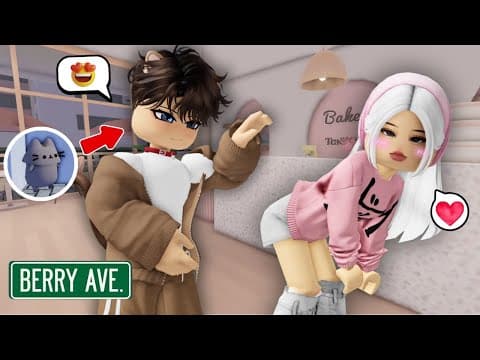I Found a Stray Cat… But He Turned Into a Handsome Boy?! (Roblox)
