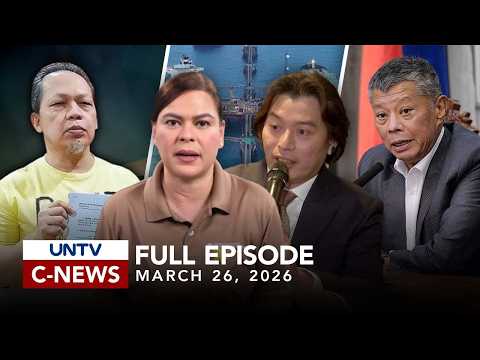 UNTV: C-NEWS | March 26, 2026