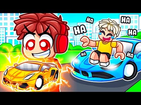 Pretending to be a Noob, then using a $10,000,000 SUPERCAR! (Bloxtopia)