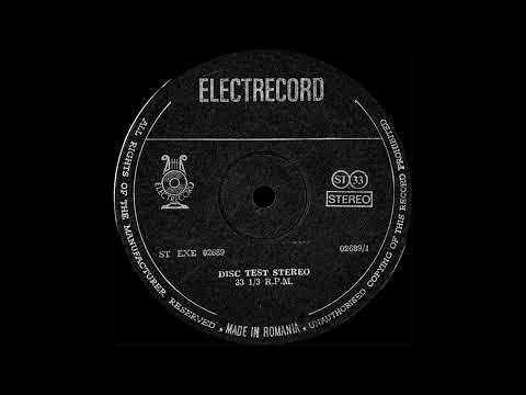 Disc Test Stereo Electrecord
