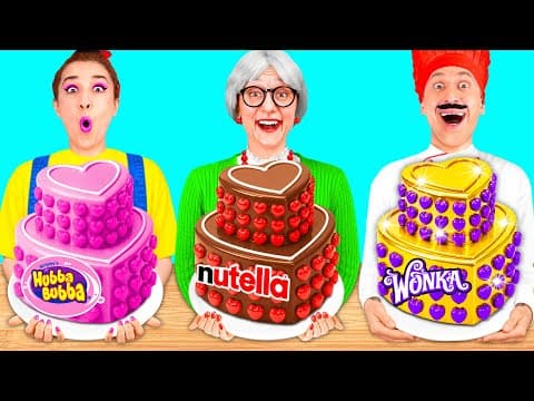 Me vs Grandma Cooking Challenge | Crazy Pranks and Tricks by PaRaRa Challenge
