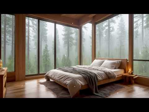 Fall Asleep Instantly with Soothing Rain and Piano, 3 Hours Relaxation