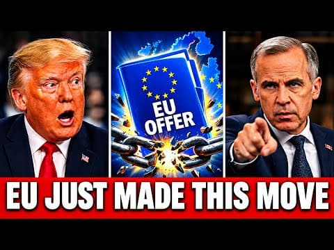TRUMP JUST THREATENED EUROPE — Carney’s LIVE Response Changed Everything