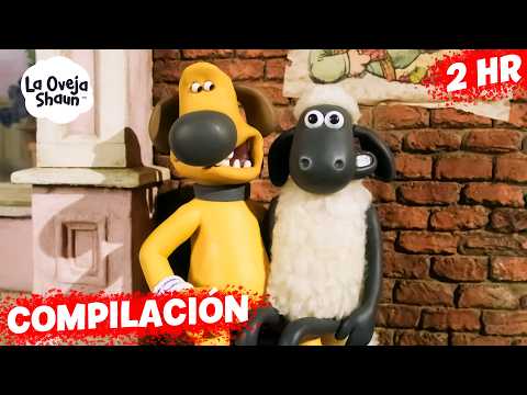 LOS MOMENTOS MÁS GRACIOSOS DE SHAUN Y BITZER 🐑 🐕 | LA OVEJA SHAUN TEMPORADA 3 TODOS LOS EPISODIOS 🐑