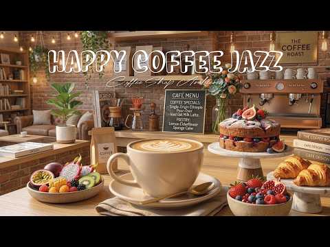 LIVE 24/7 ☕ Happy Coffee Jazz – Chill Music for Work, Study & Relax