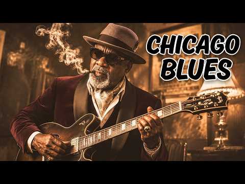 Blue Velvet Blues – Slow Chicago Blues & Smooth Jazz for a Melancholic Late Night Mood