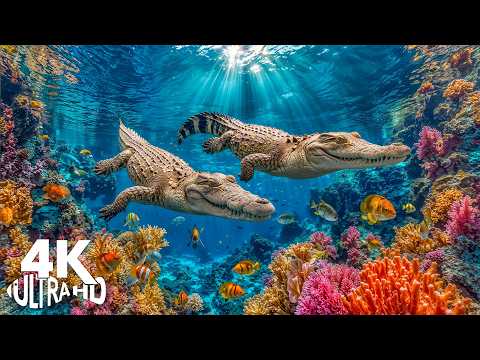 Underwater Wonders 4K – Amazing Fish, Coral Reefs & Sea Life – Relaxing Sleep Ambience