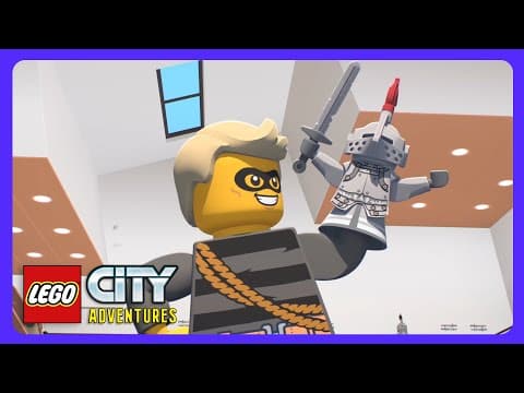 LEGO City - ¡Atrápalo en el banco! 🚓 | Dibujos Infantiles | WildBrain Niños
