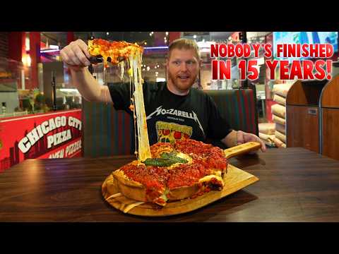 I'M ATTEMPTING AN "IMPOSSIBLE" PIZZA CHALLENGE FOR A CHILDREN'S CHARITY