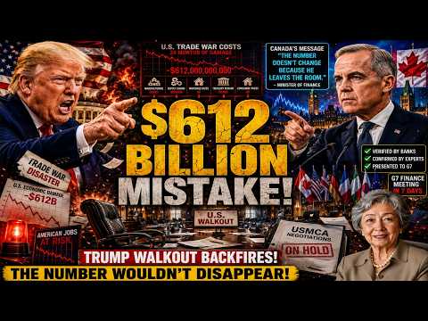 Trump Walkout Backfires? Canada’s $612 BILLION Warning Shakes Washington