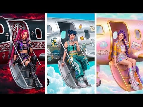 Kpop Demon Hunters Story 🔥 Mira, Zoey and Rumi Makeover Ideas