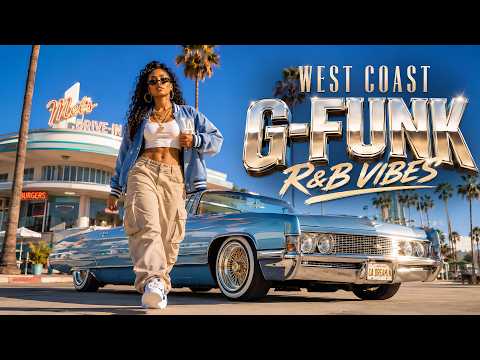 🌴 West Coast G Funk R&B Vibes ☀️ Mel's Drive In, Blue Cadillac & California Cruise