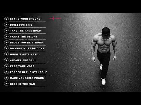 NO EXCUSES – BE A MAN💪🔥 | Hard Rap Rock Workout Music | Gym Motivation Anthem