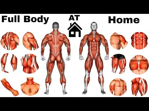 🔥⚡ THE BEST 19 FULL BODY EXERCISES TO BUILD STRENGTH & POWER AT HOME! ⚡🔥