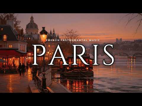 𝐏𝐀𝐑𝐈𝐒 𝐂𝐀𝐅𝐄́ ☕ Relaxing French Accordion Music | Cozy Coffee Shop Jazz for Work & Studying