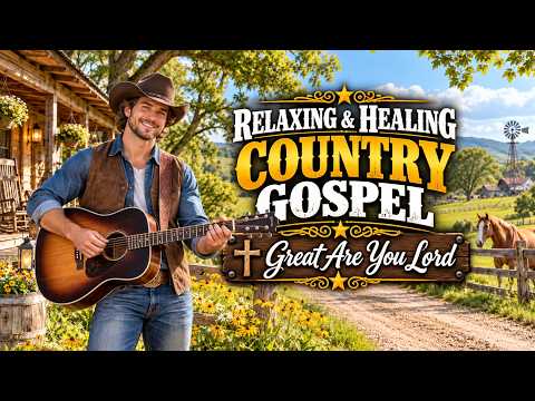 Great Are You Lord | Relaxing Country Gospel & Peaceful Christian Worship 2026