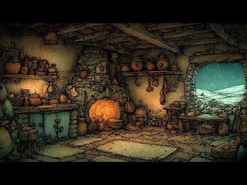 [Celtic Music] Peaceful Celtic relaxation for a calm snowbound night – The Ancient Hearthlight