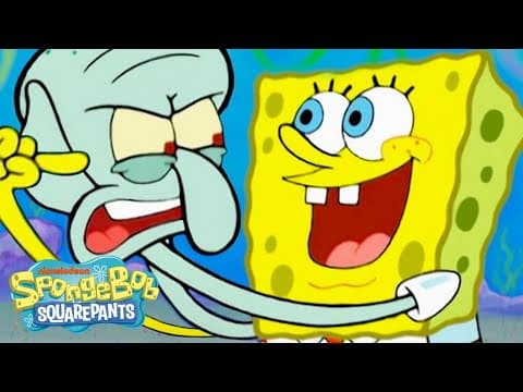 Squidward Stuck with SpongeBob for 2 Hours Straight 💀 | SpongeBob