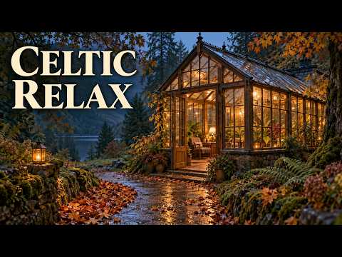 Relaxing Celtic Music for a Quiet Evening | Autumn Glasshouse (1 Hour)
